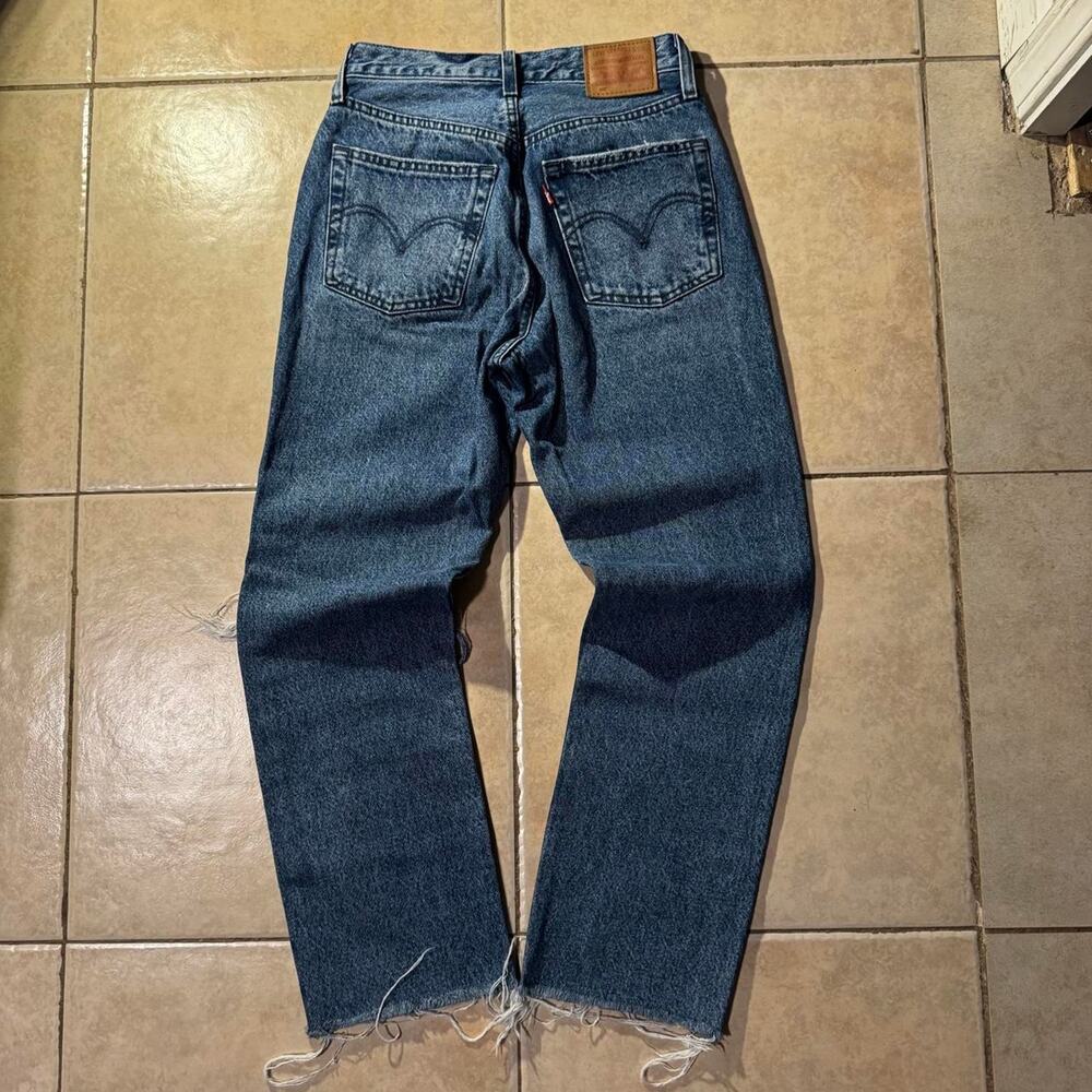 Vintage y2k levis 501 blue denim jeans Size 25 in Womens